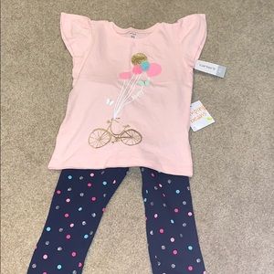 Super fun girlie shirt and pant set